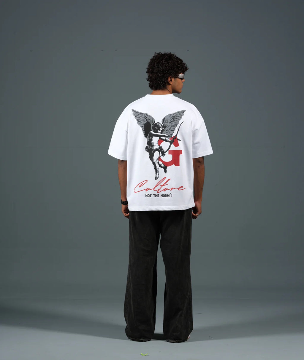 THE ANGEL WHITE PRINT