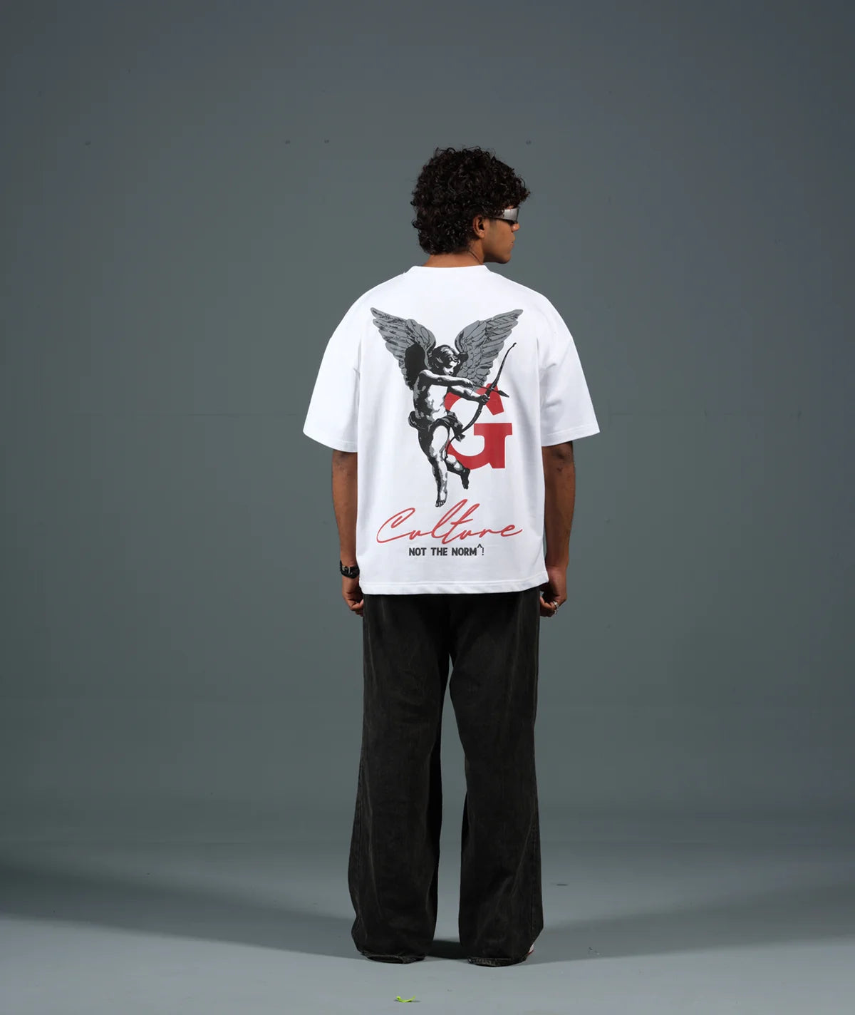THE ANGEL WHITE PRINT